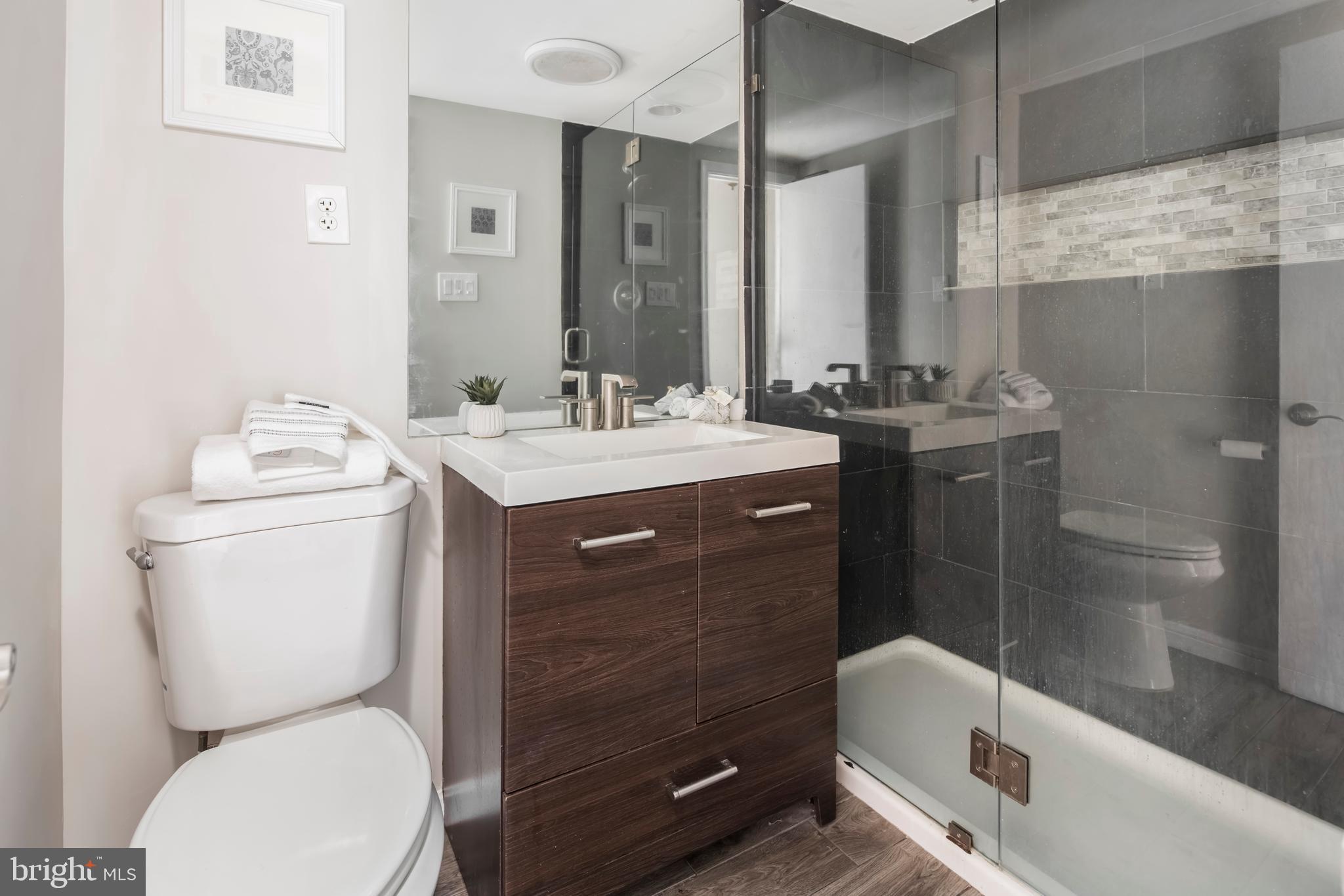 9274 Adelphi Road, Unit 12 Hyattsville, MD 20783 - Photo 11 of 16 Completely Updated Master bath