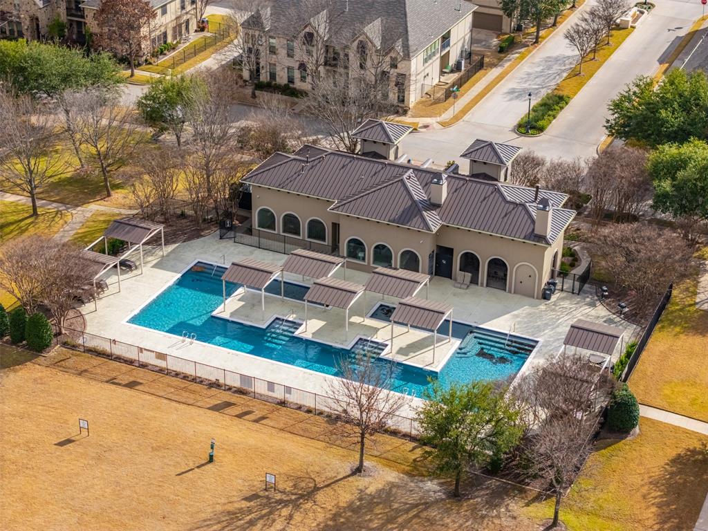 5412 Conch Train Road McKinney, TX 75070 - Photo 18 of 21 a aerial view of a house with a yard basket ball court and outdoor seating