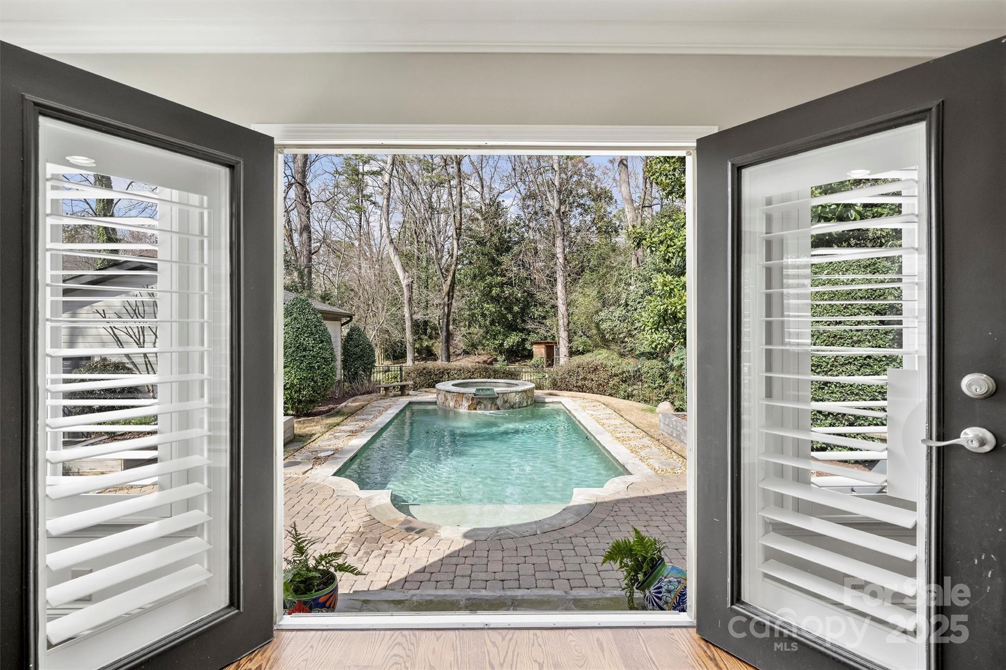 830 Jefferson Drive Charlotte, NC 28270 - Photo 14 of 38 a view of a living room and balcony