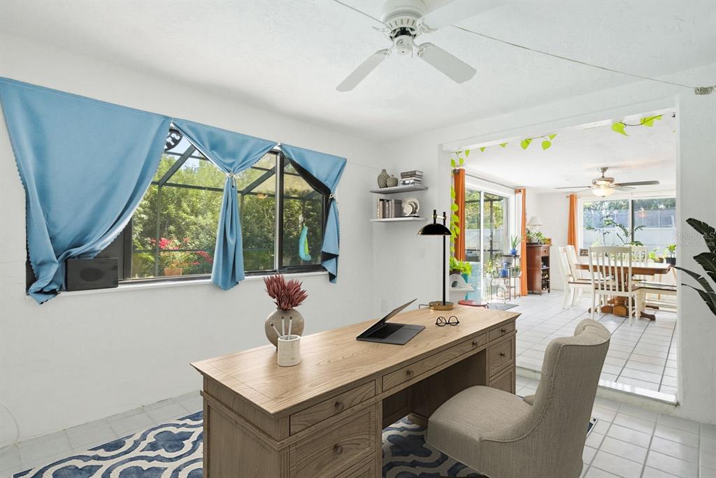 4276 Rudder Way New Port Richey, FL 34652 - Photo 13 of 29 a view of a dining room with furniture window and outside view