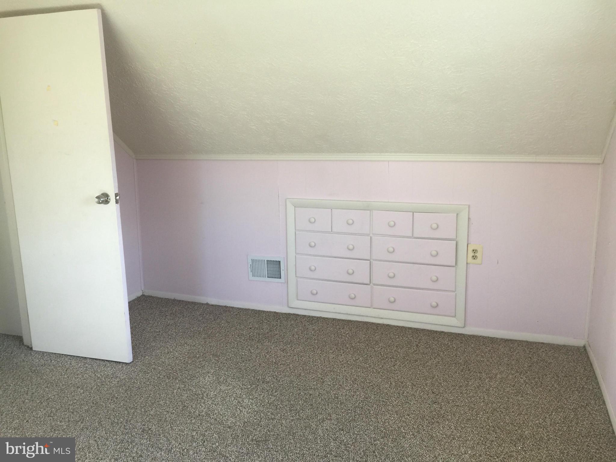 241 Carroll Road Pasadena, MD 21122 - Photo 12 of 16 Bedroom #2 with Built In Drawers in Wall