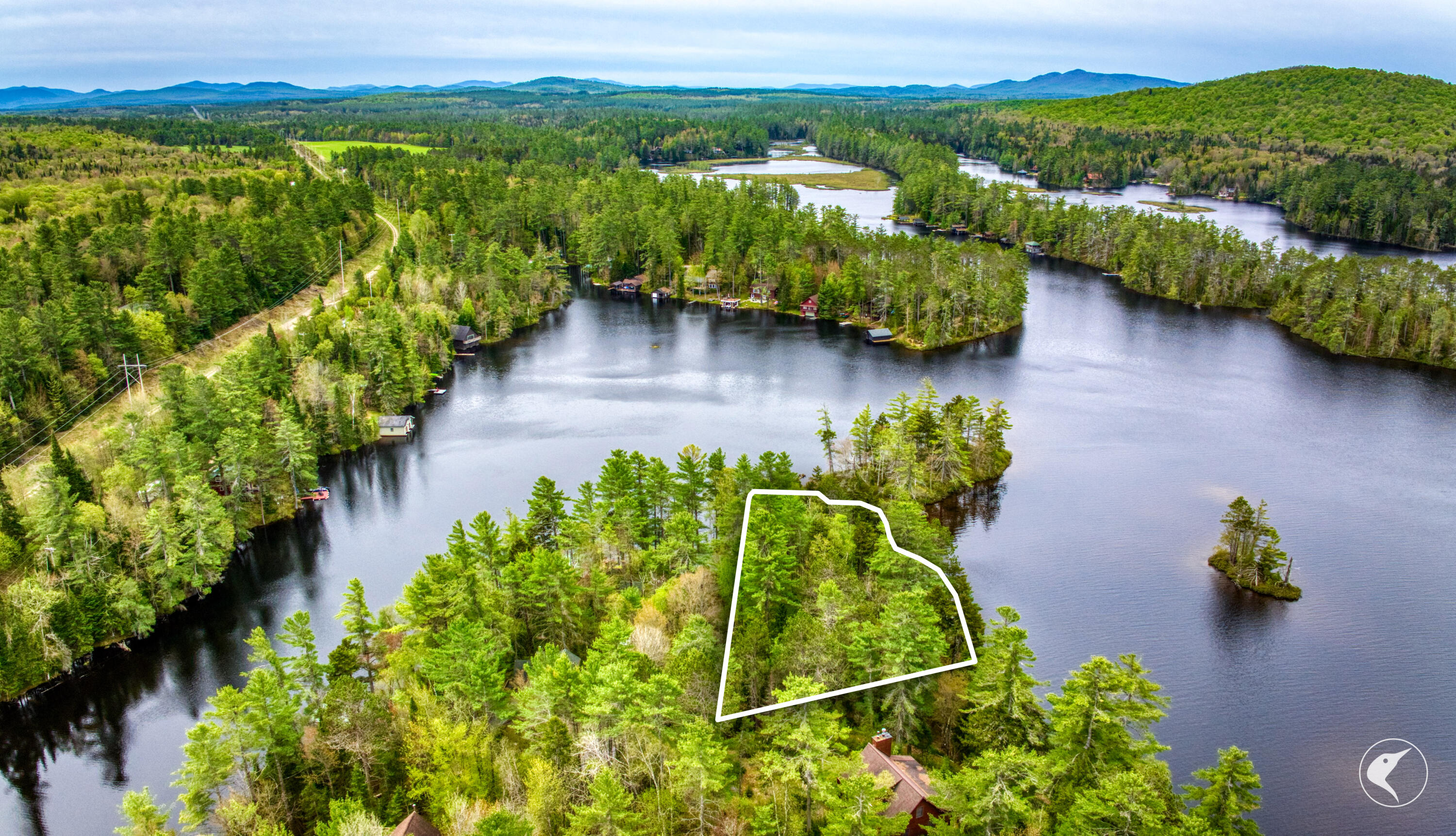 167 Vosburgh Road Rainbow Lake, NY 12976 - Photo 2 of 10 DJI_20260523113321_0967_D copy