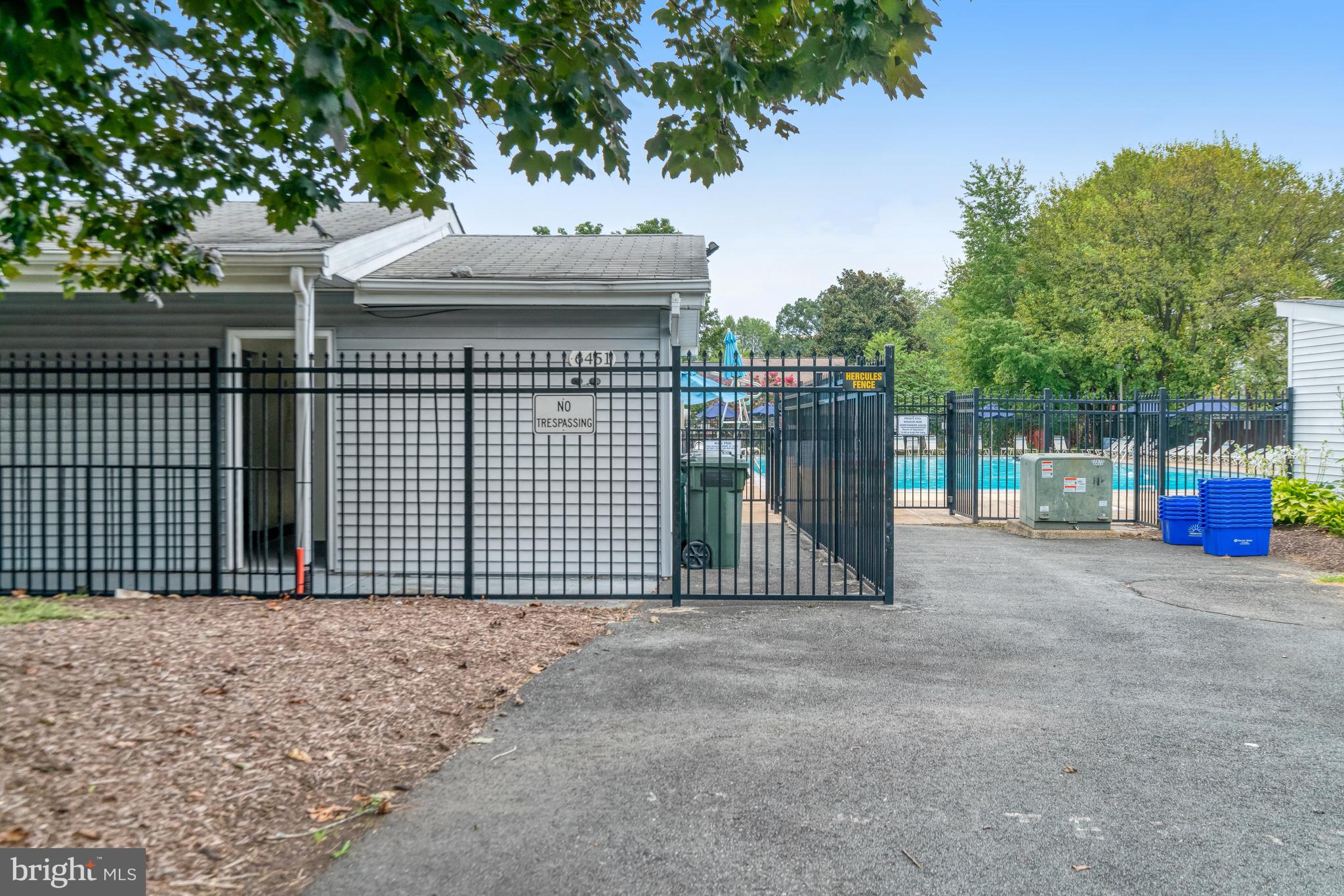 6435 Rockshire Street Alexandria, VA 22315 - Photo 47 of 52 Pool Entrance