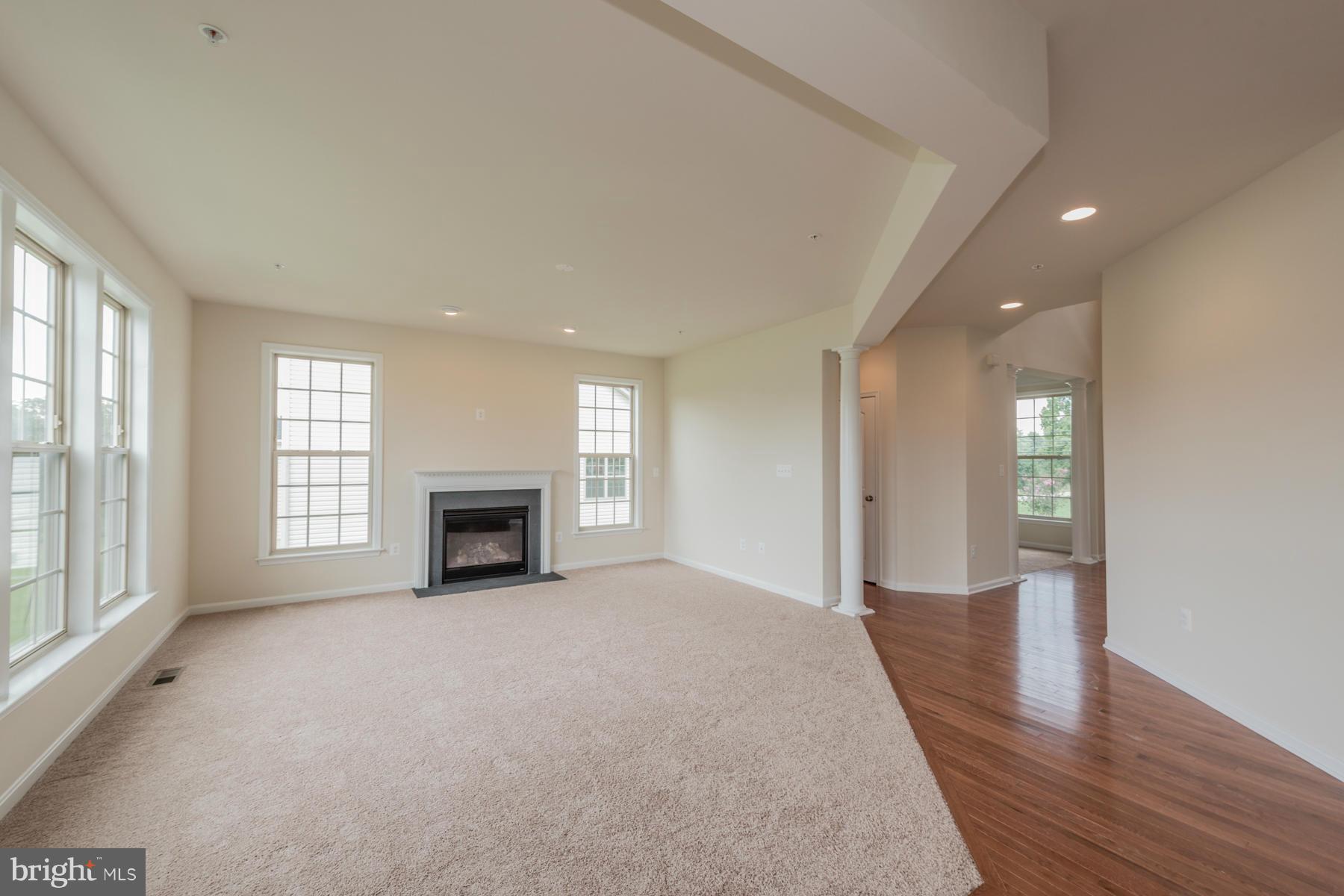 4336 Chapel Road Perry Hall, MD 21128 - Photo 14 of 30 a view of an empty room with window and fire place