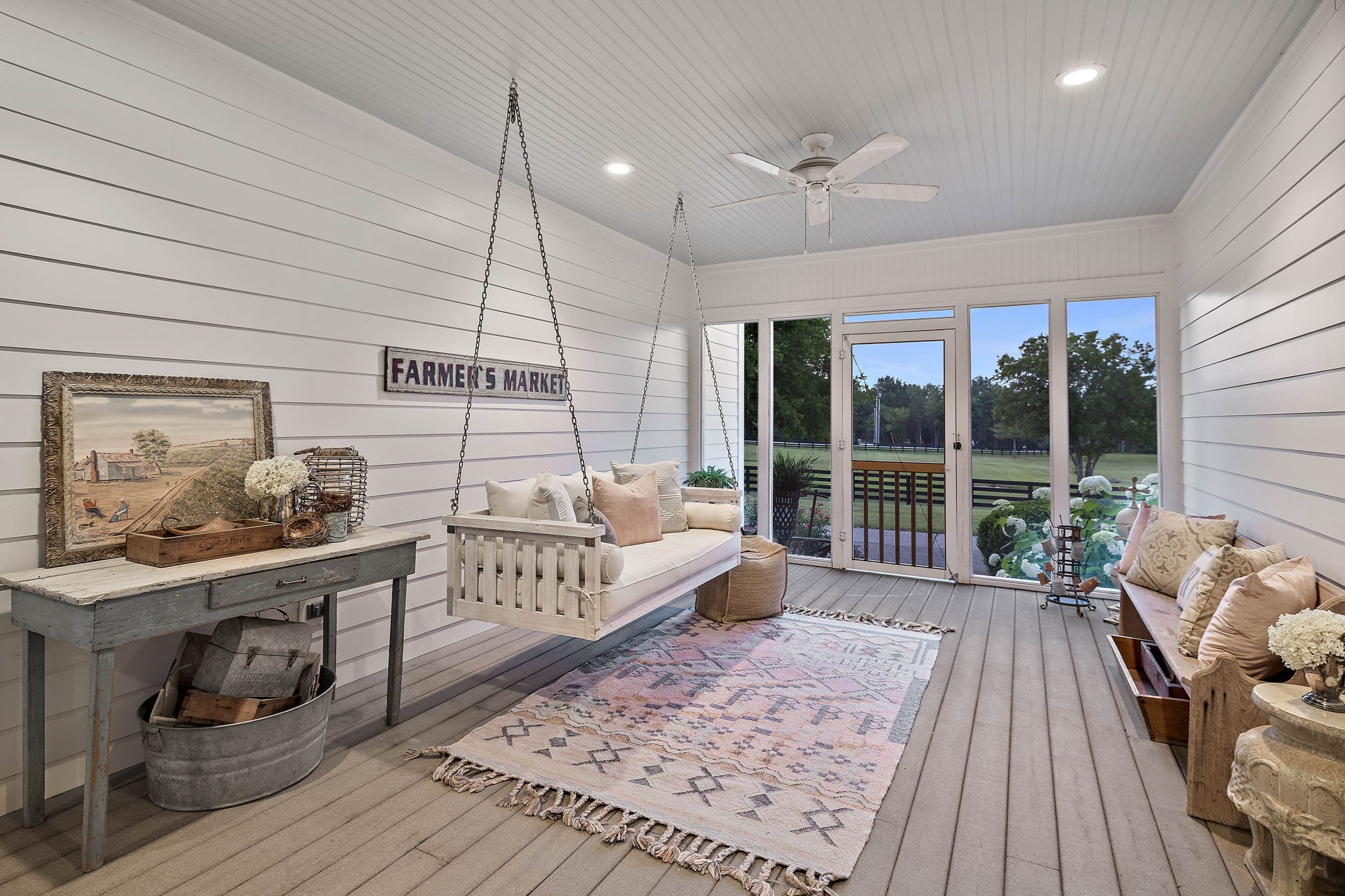 1003 Natchez Road Franklin, TN 37069 - Photo 20 of 53 side screened porch