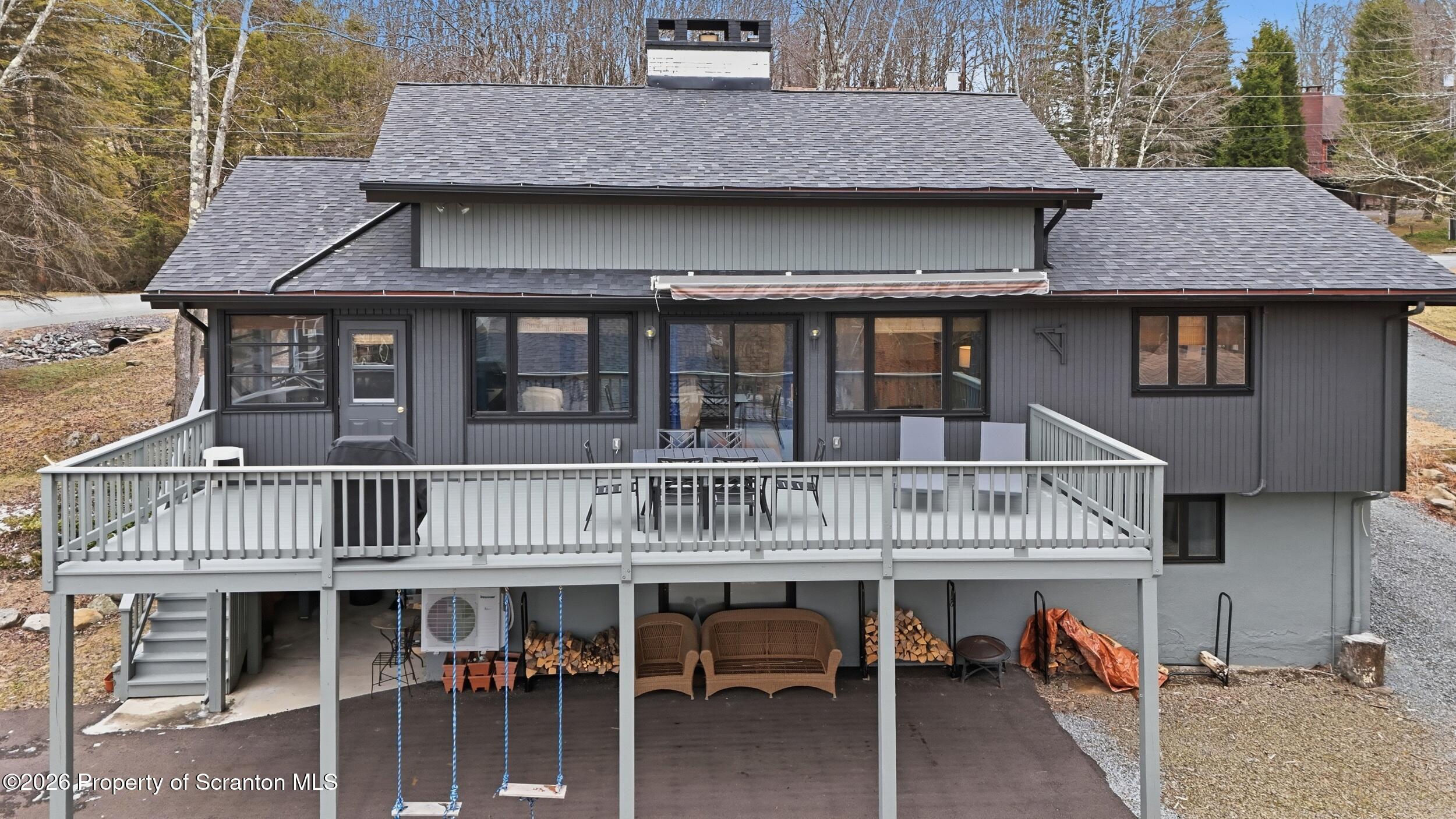1647 Windmere Place Lake Ariel, PA 18436 - Photo 43 of 65 aerial view of a house with a roof deck