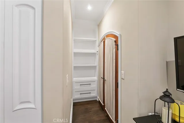 a large swimming pool with outdoor seating and yard