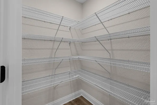 a view of walk in closet