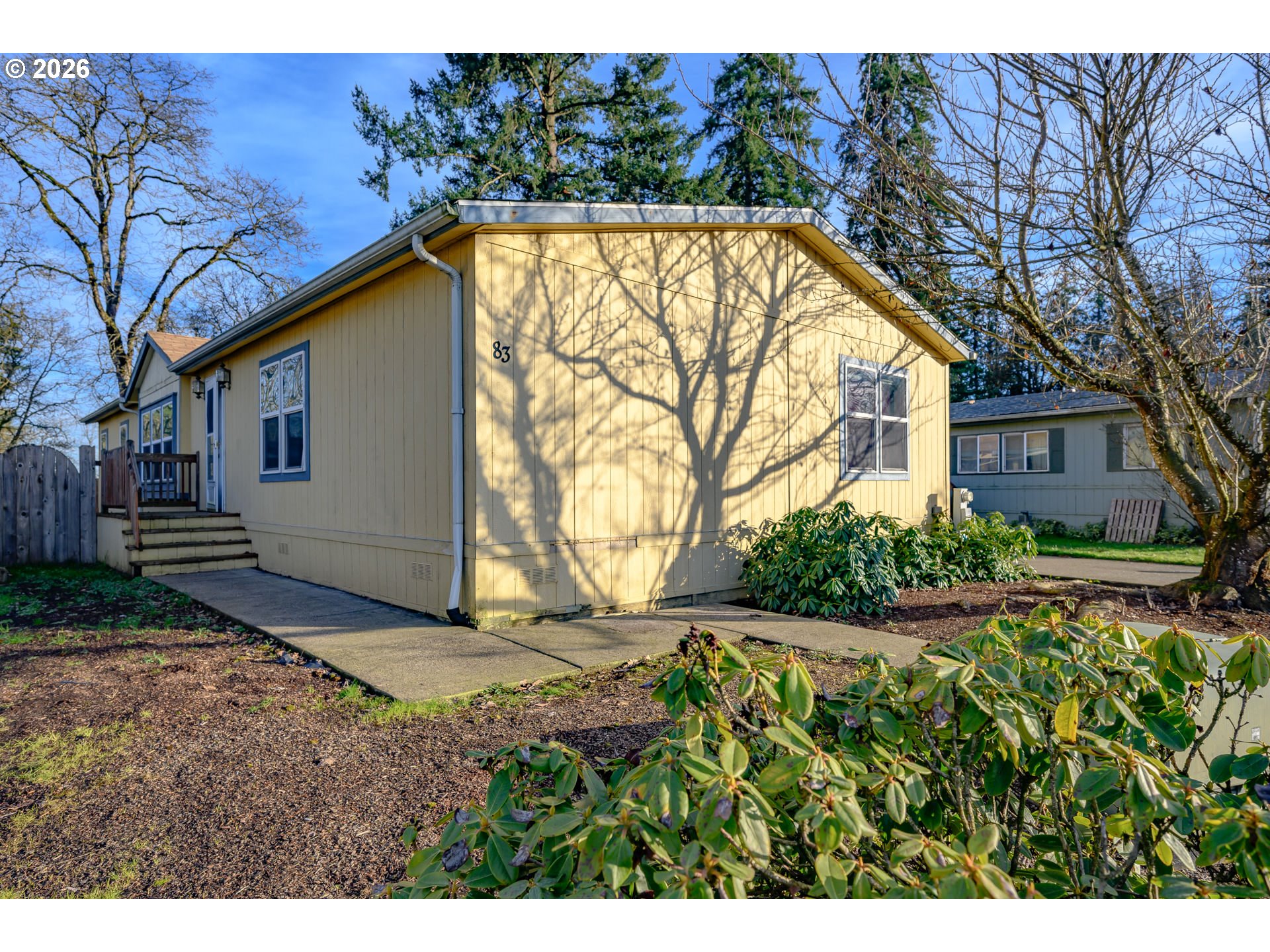 1282 3rd Street, Unit 83 Lafayette, OR 97127 - Photo 6 of 45 a view of backyard with a garden