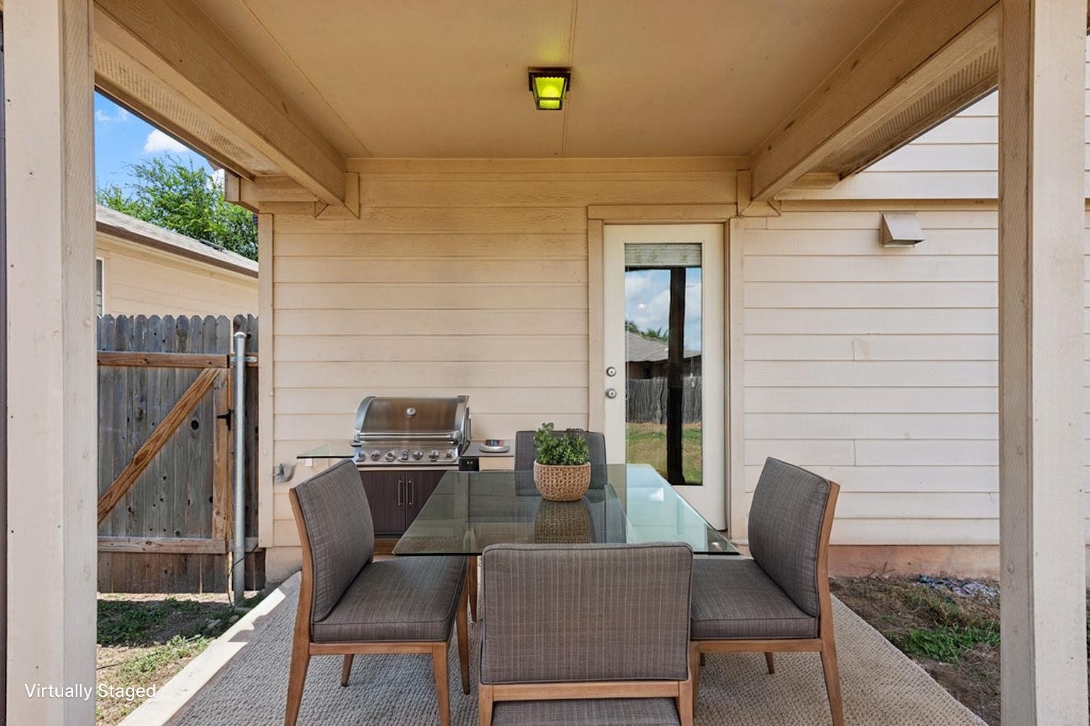 458 Nottingham Loop Kyle, TX 78640 - Photo 33 of 38 a view of a balcony with chairs