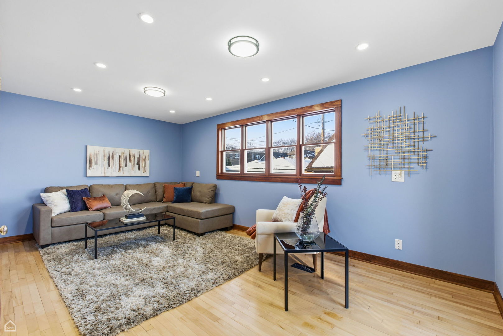 3814 North Mozart Street Chicago, IL 60618 - Photo 15 of 37 a living room with furniture and a window