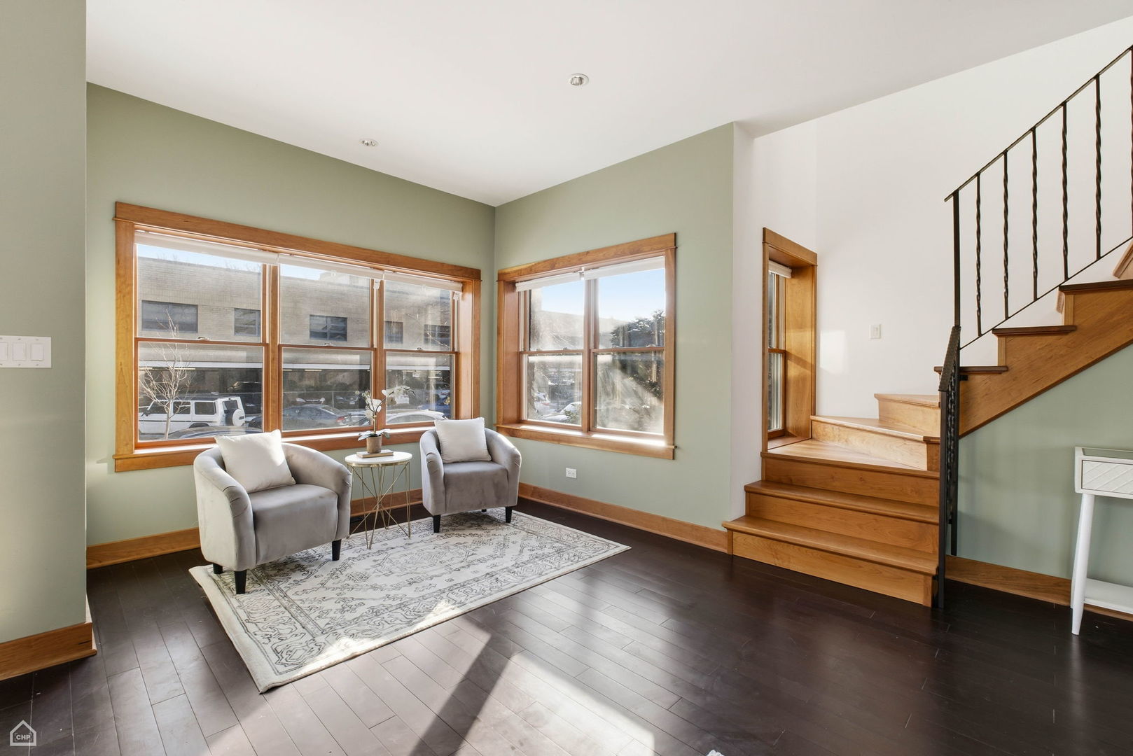 3814 North Mozart Street Chicago, IL 60618 - Photo 7 of 37 a living room with furniture and a window