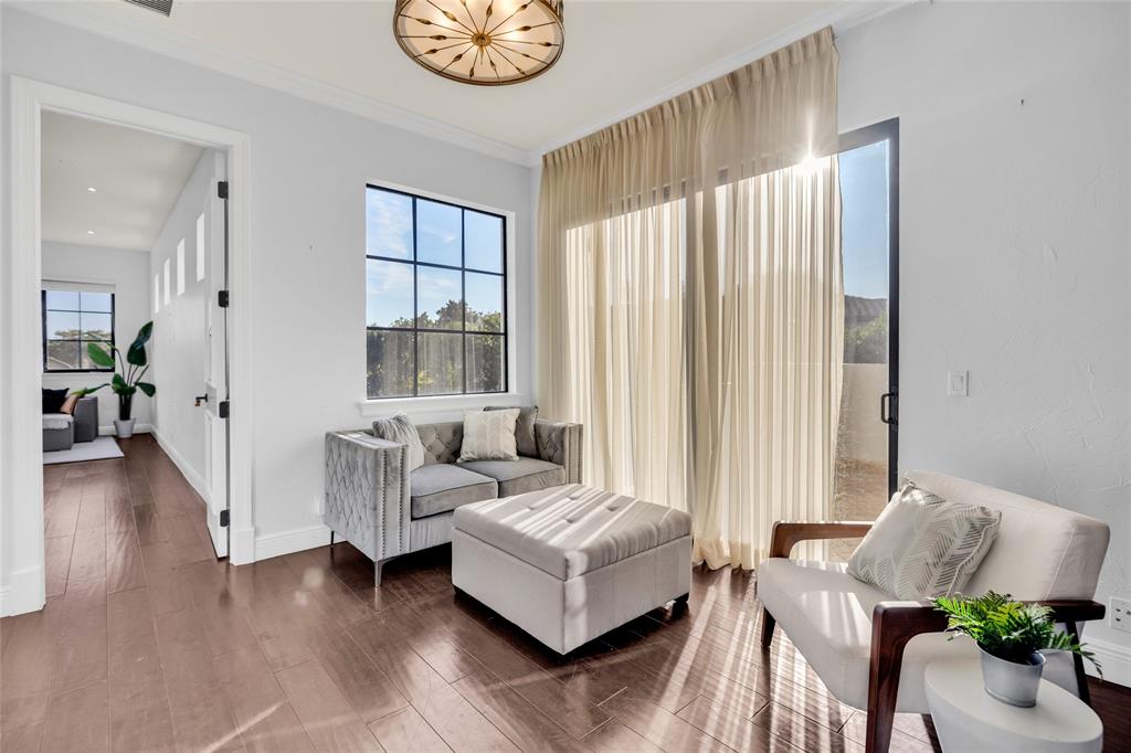 6915 Long Leaf Drive Parkland, FL 33076 - Photo 32 of 80 a living room with furniture and a large window
