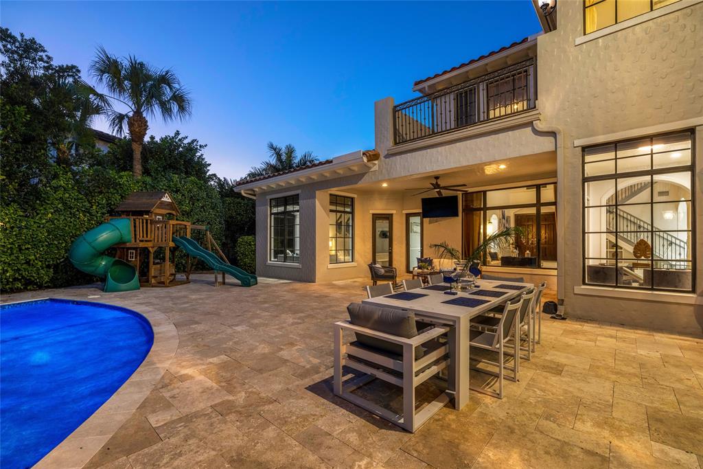 6915 Long Leaf Drive Parkland, FL 33076 - Photo 40 of 80 a view of a dinning table and chairs in patio