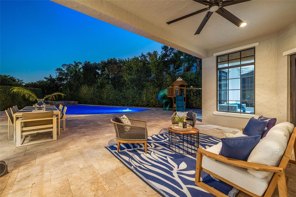 6915 Long Leaf Drive Parkland, FL 33076 - Photo 63 of 80 a outdoor space with patio the couches and a potted plant on the table