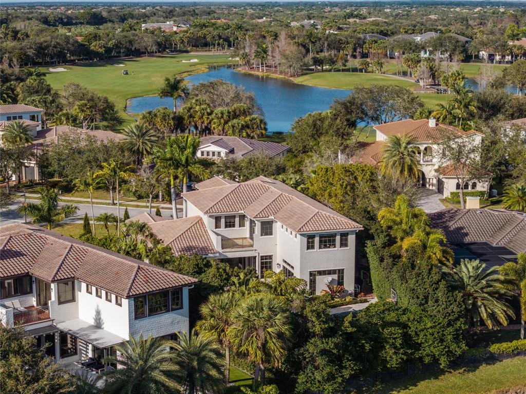 6915 Long Leaf Drive Parkland, FL 33076 - Photo 72 of 80 an aerial view of a house with a lake view