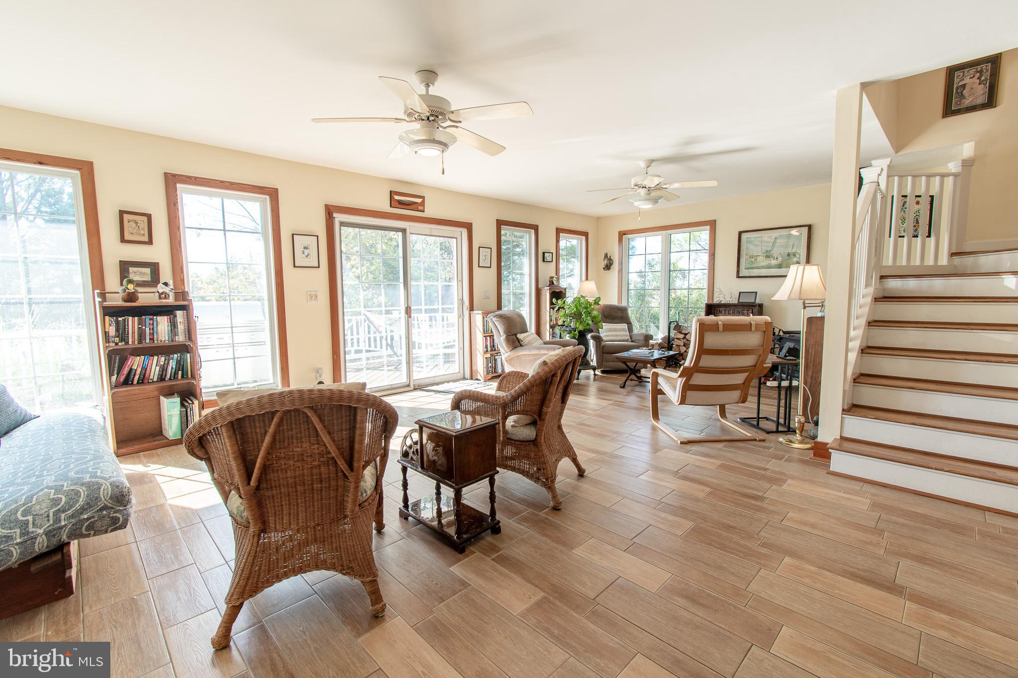 6271 Neavitt Manor Road Neavitt, MD 21652 - Photo 15 of 41 Bright and airy living space, heated tile floors