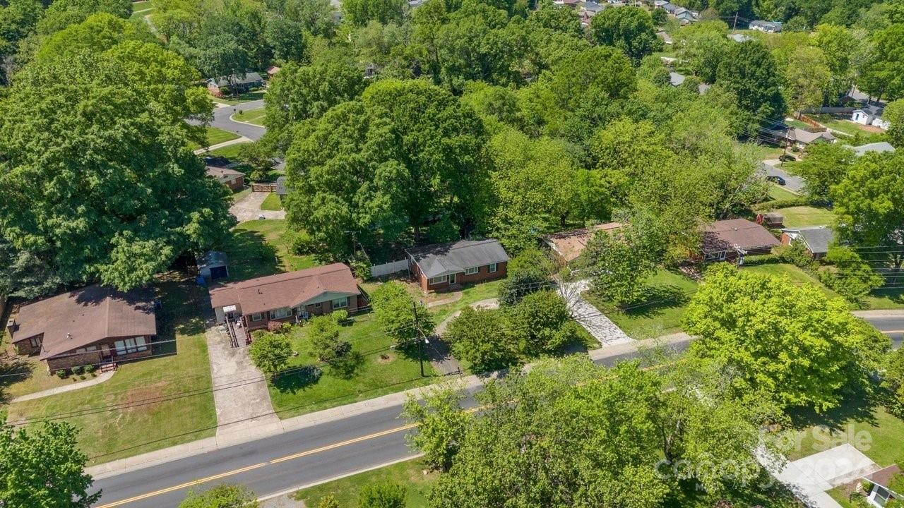 1127 Clanton Road Charlotte, NC 28217 - Photo 24 of 25 an aerial view of a house with yard