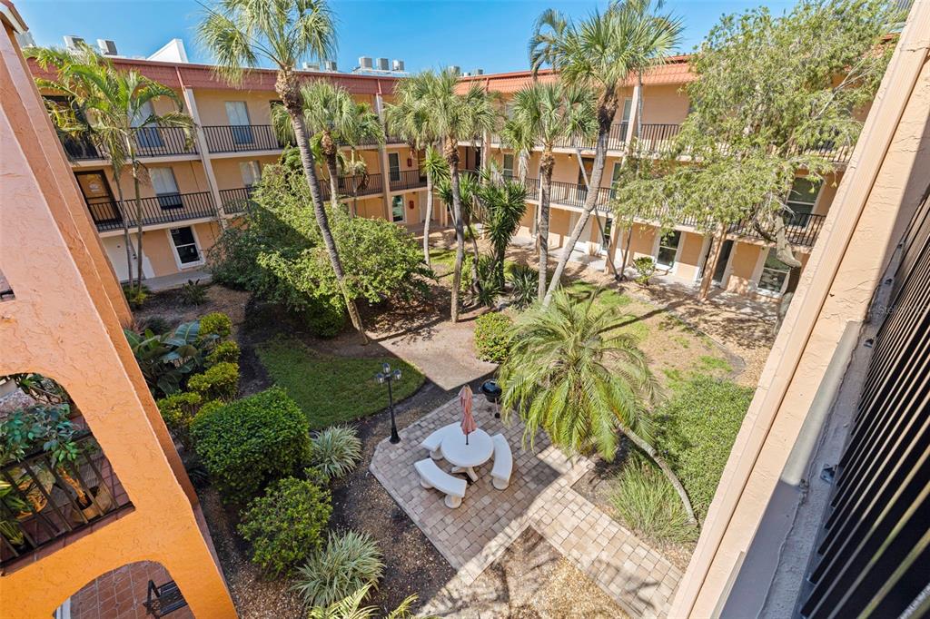 8911 Blind Pass Road, Unit 319 St. Pete Beach, FL 33706 - Photo 5 of 29 a view of a garden