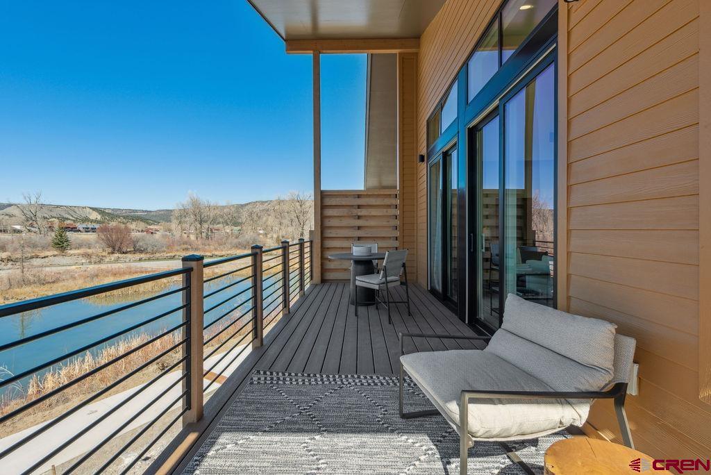 185 Riverfront Lane, Unit D1 B Ridgway, CO 81432 - Photo 22 of 35 a view of roof deck with patio