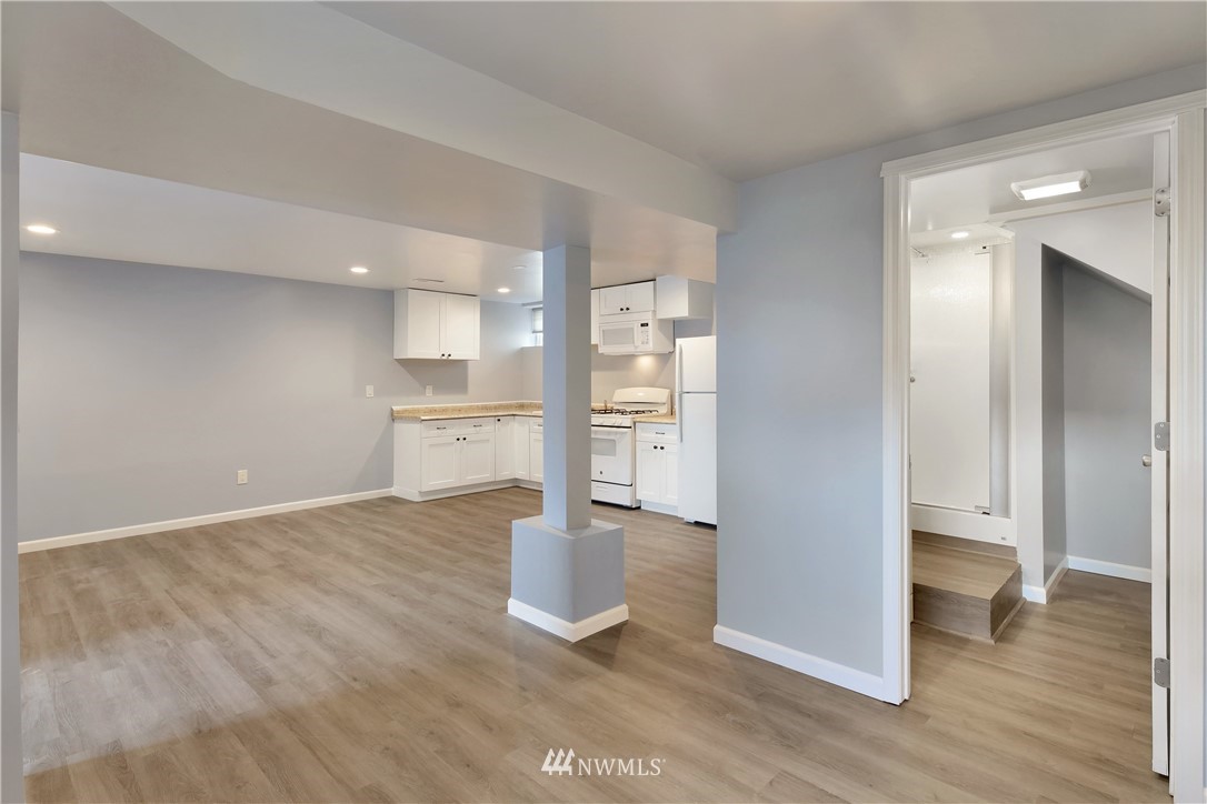 1606 Bayon Road Bellingham, WA 98225 - Photo 14 of 39 a view of a kitchen with wooden floor