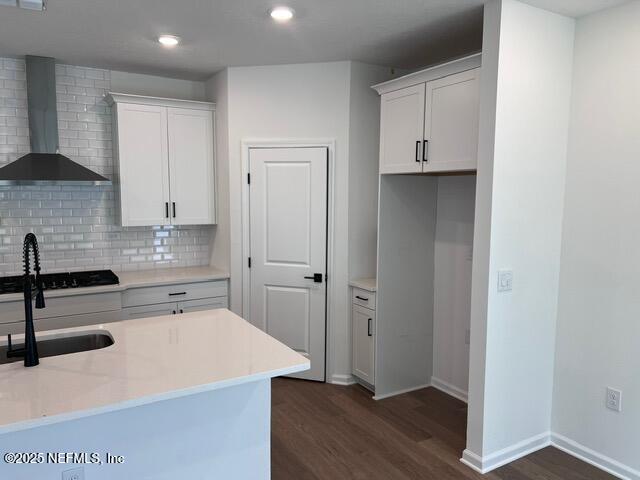 1177 Brk Frst Drive St. Augustine, FL 32092 - Photo 6 of 31 a kitchen that has a sink a stove and cabinets