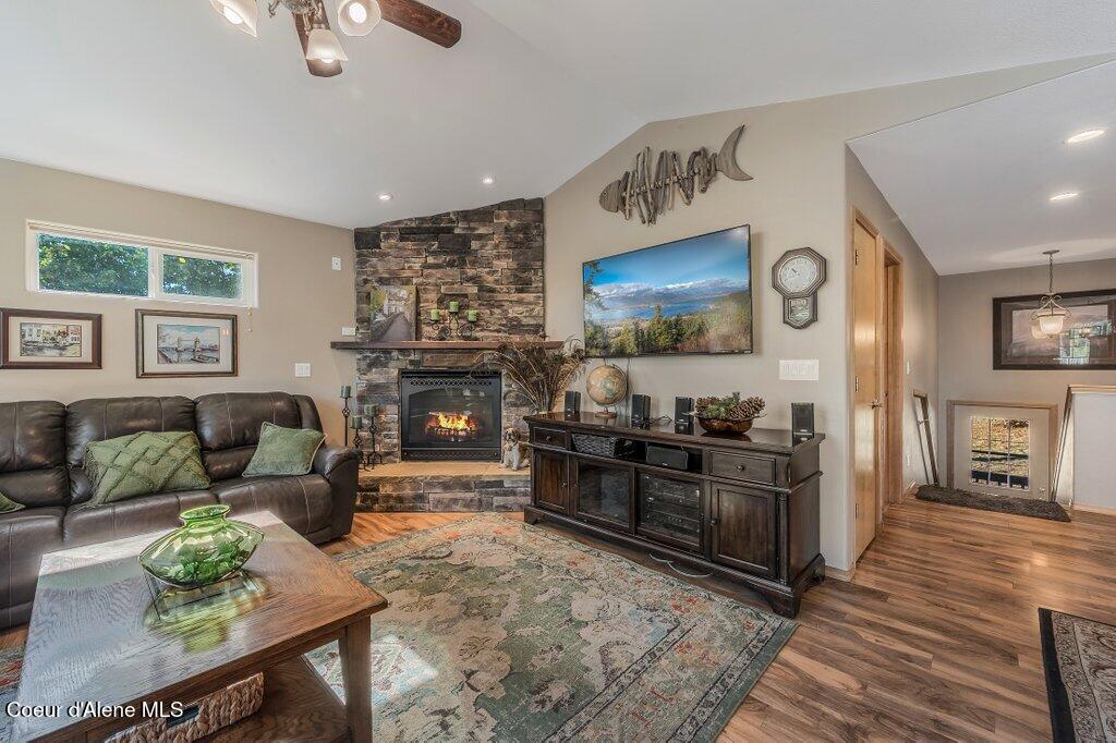 11413 North Summit Loop Post Falls, ID 83854 - Photo 14 of 67 Fireplace Focal Point in Living Area