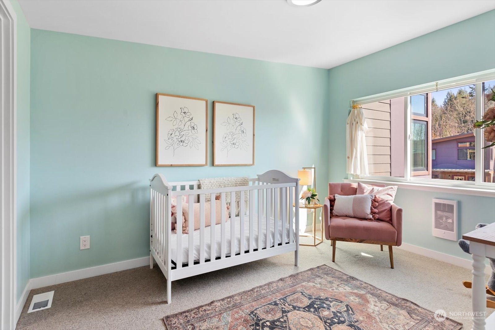 1402 194th Street Southeast, Unit 4 Bothell, WA 98012 - Photo 22 of 40 a bedroom with a bed and a couch