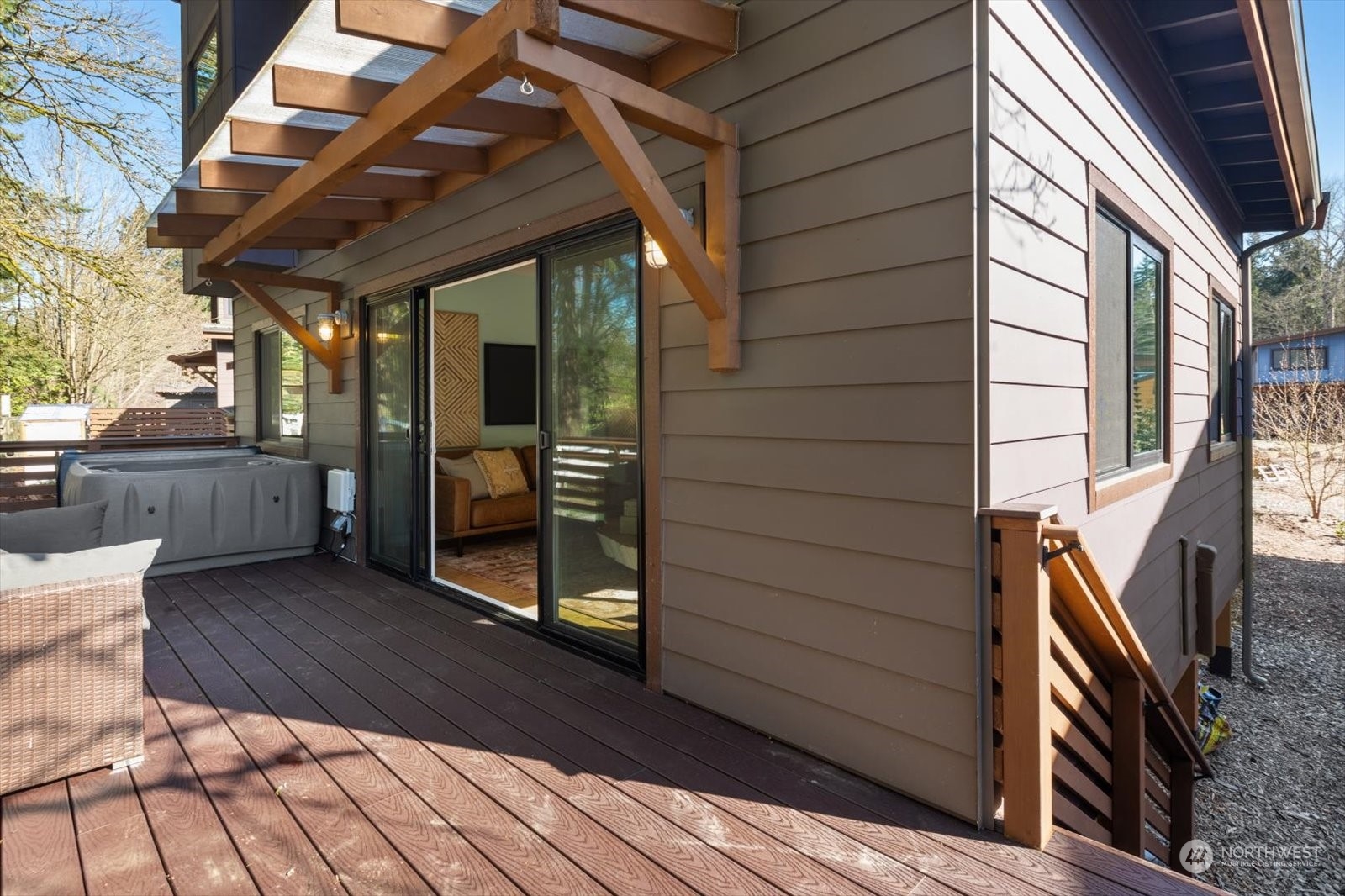 1402 194th Street Southeast, Unit 4 Bothell, WA 98012 - Photo 26 of 40 a view of outdoor space and deck