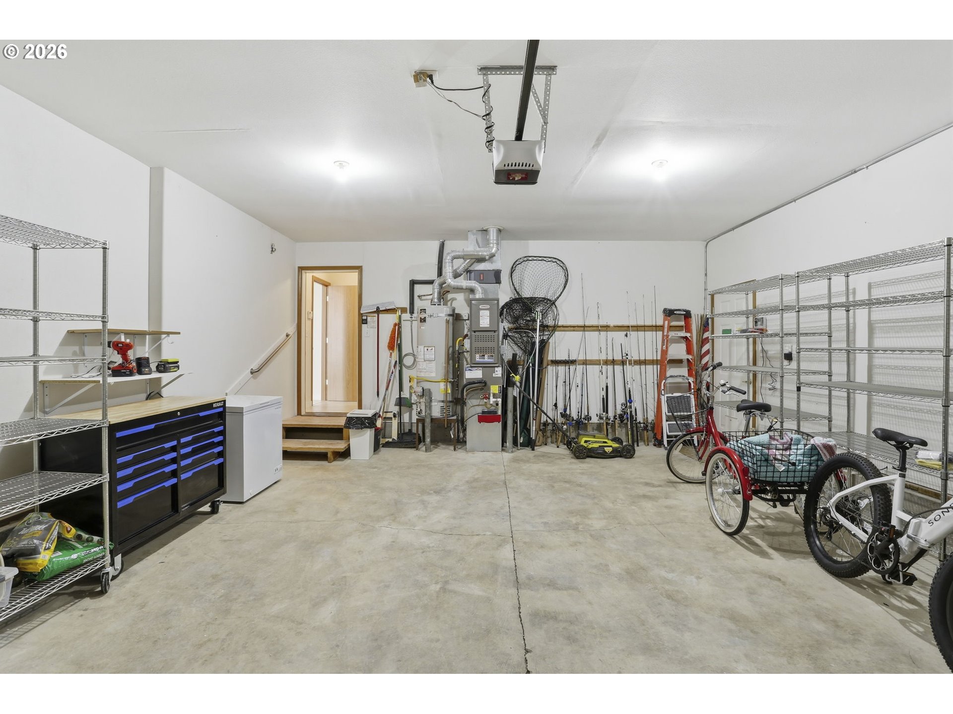 858 Southwest 24th Street Troutdale, OR 97060 - Photo 31 of 32 a view of a garage with furniture