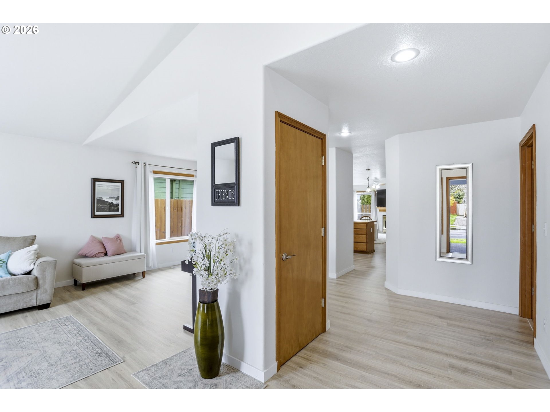 858 Southwest 24th Street Troutdale, OR 97060 - Photo 5 of 32 a living room with furniture and a wooden floor