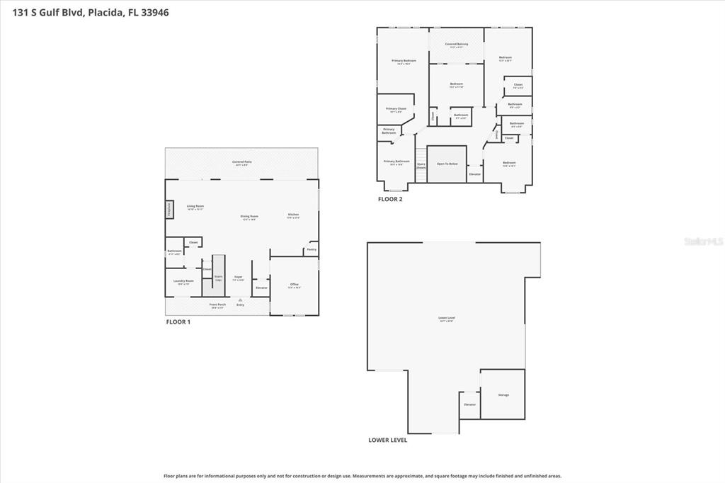 131 South Gulf Boulevard Boca Grande, FL 33921 - Photo 59 of 59 a picture of a floor plan
