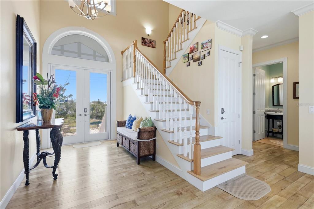 131 South Gulf Boulevard Boca Grande, FL 33921 - Photo 9 of 59 a view of entryway livingroom and hall with wooden floor