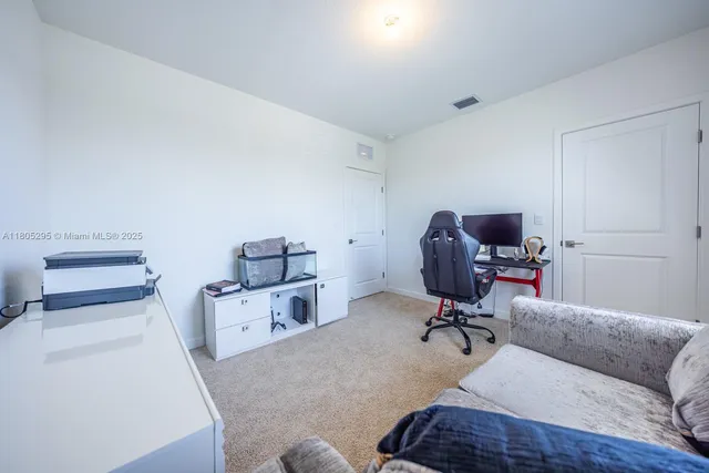 a view of front door