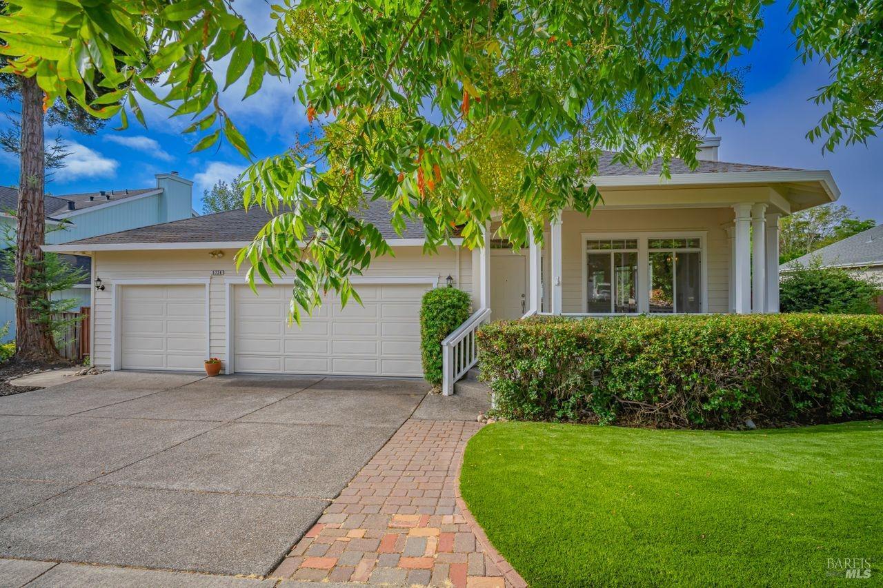 5736 Evening Way Santa Rosa, CA 95409 - Photo 1 of 1 a view of a house with a yard