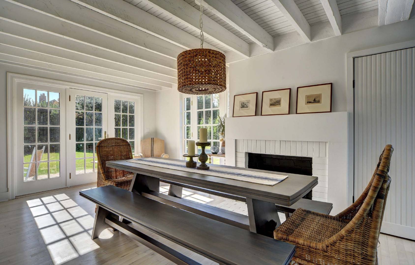 75 Narod Boulevard Water Mill, NY 11976 - Photo 13 of 29 a living room with furniture a table and a large window