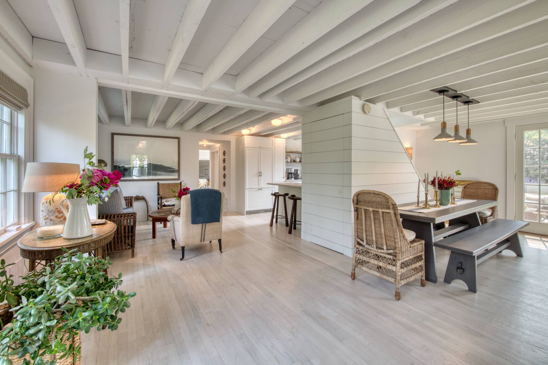 75 Narod Boulevard Water Mill, NY 11976 - Photo 15 of 29 a living room with furniture and a wooden floor