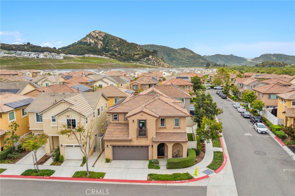 205 Spotted Saddle Way Fallbrook, CA 92028 - Photo 51 of 63 an aerial view of residential houses with outdoor space and ocean view