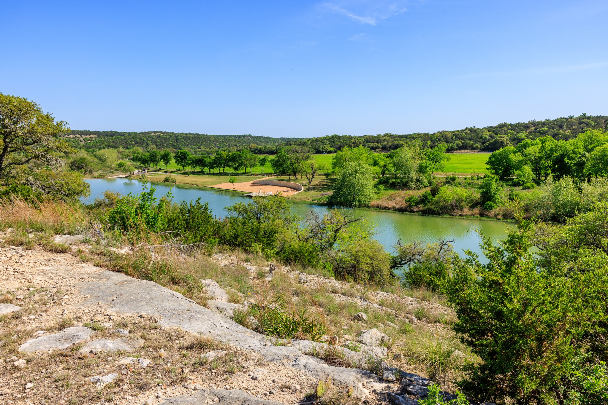 Lot 2 Byrd Ranch Road Johnson City, TX 78636 - Photo 21 of 40 Property view of water with a forest view
