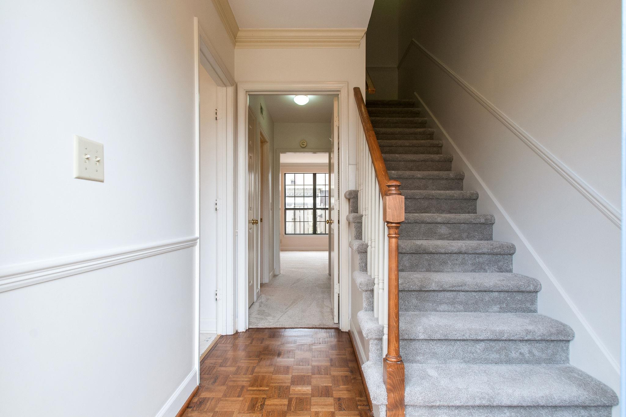 537 General George Patton Road Nashville, TN 37221 - Photo 7 of 29 a view of entryway and hall with wooden floor