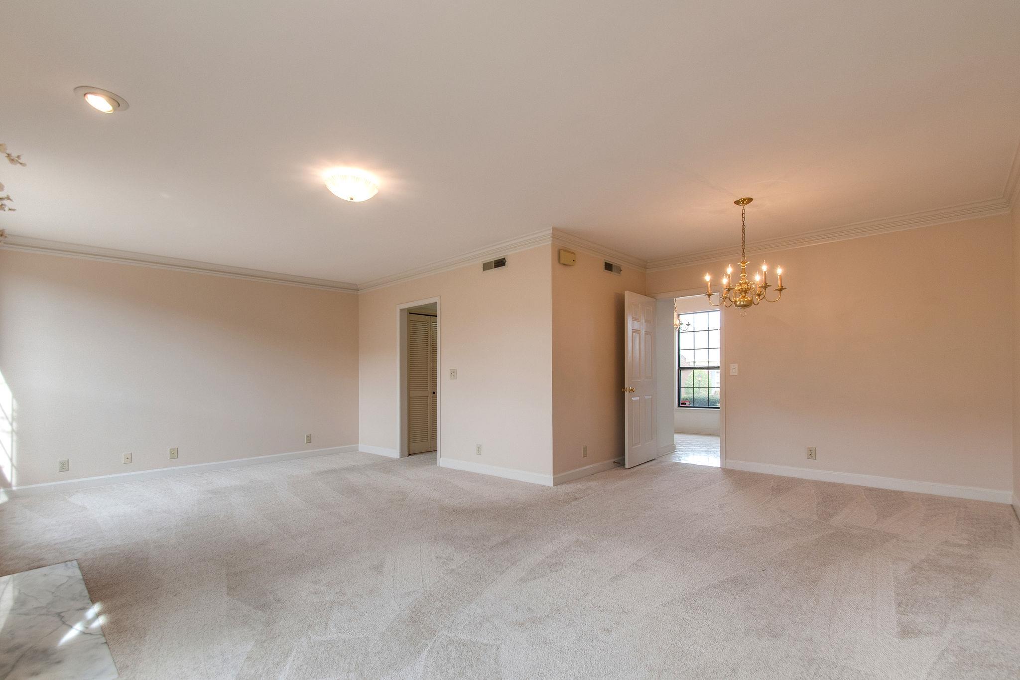 537 General George Patton Road Nashville, TN 37221 - Photo 10 of 29 an empty room with chandelier fan