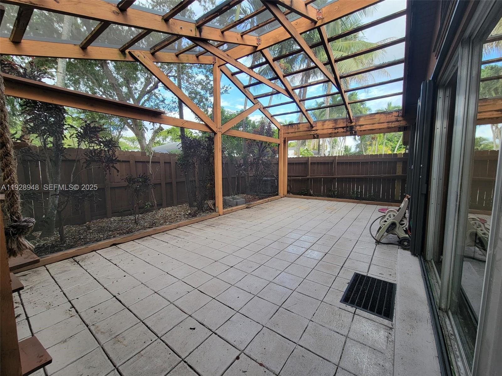 11375 Southwest 112th Cir Lane South Miami, FL 33176 - Photo 40 of 55 a view of a backyard