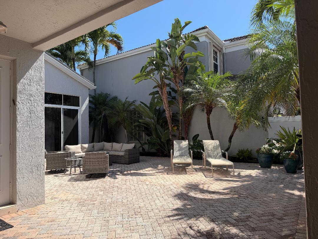 4285 Northwest 62nd Road Boca Raton, FL 33496 - Photo 2 of 39 Courtyard Patio