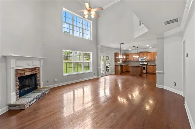 a view of kitchen with furniture and window