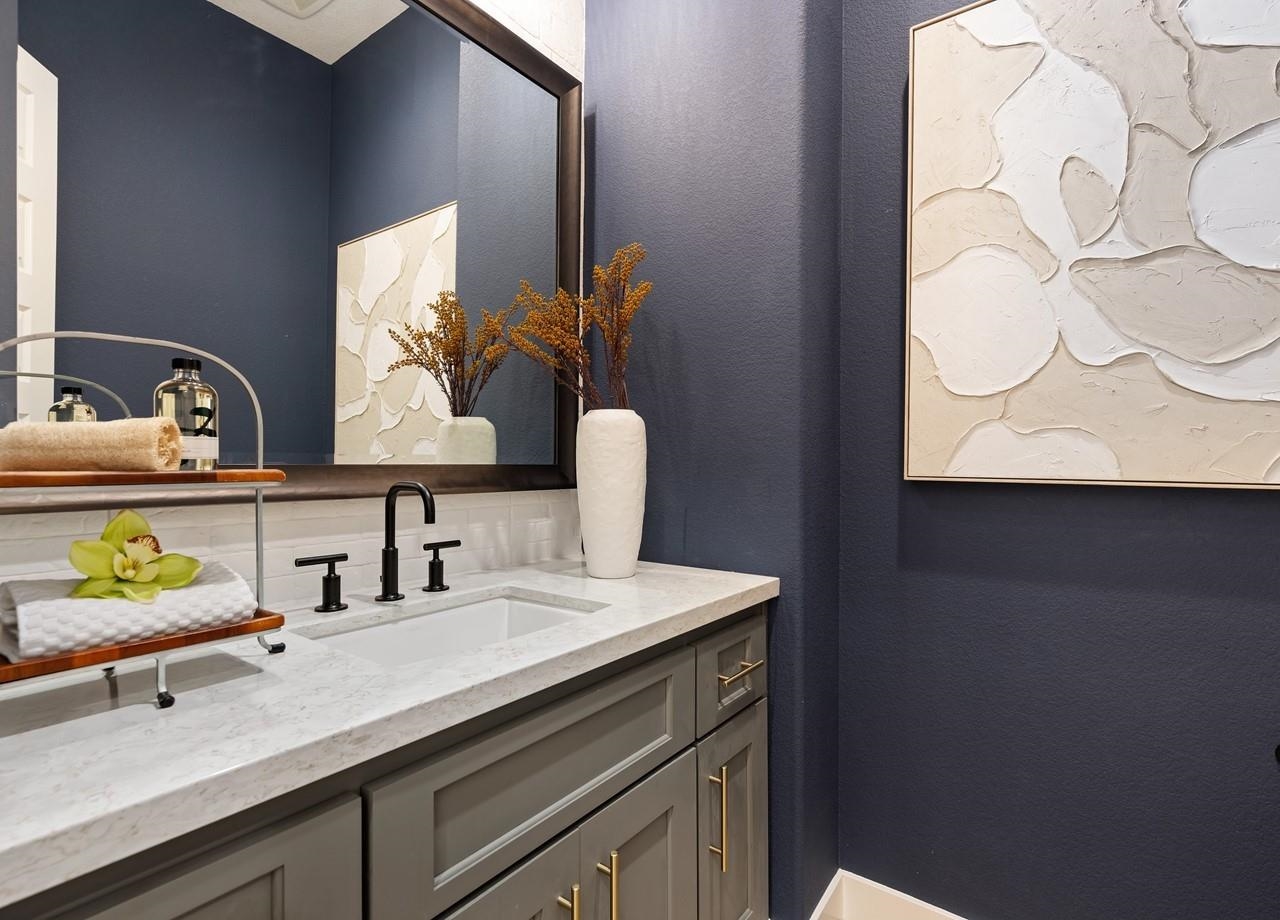 580 Boyd Road Pleasant Hill, CA 94523 - Photo 26 of 60 a bathroom with a sink and a mirror