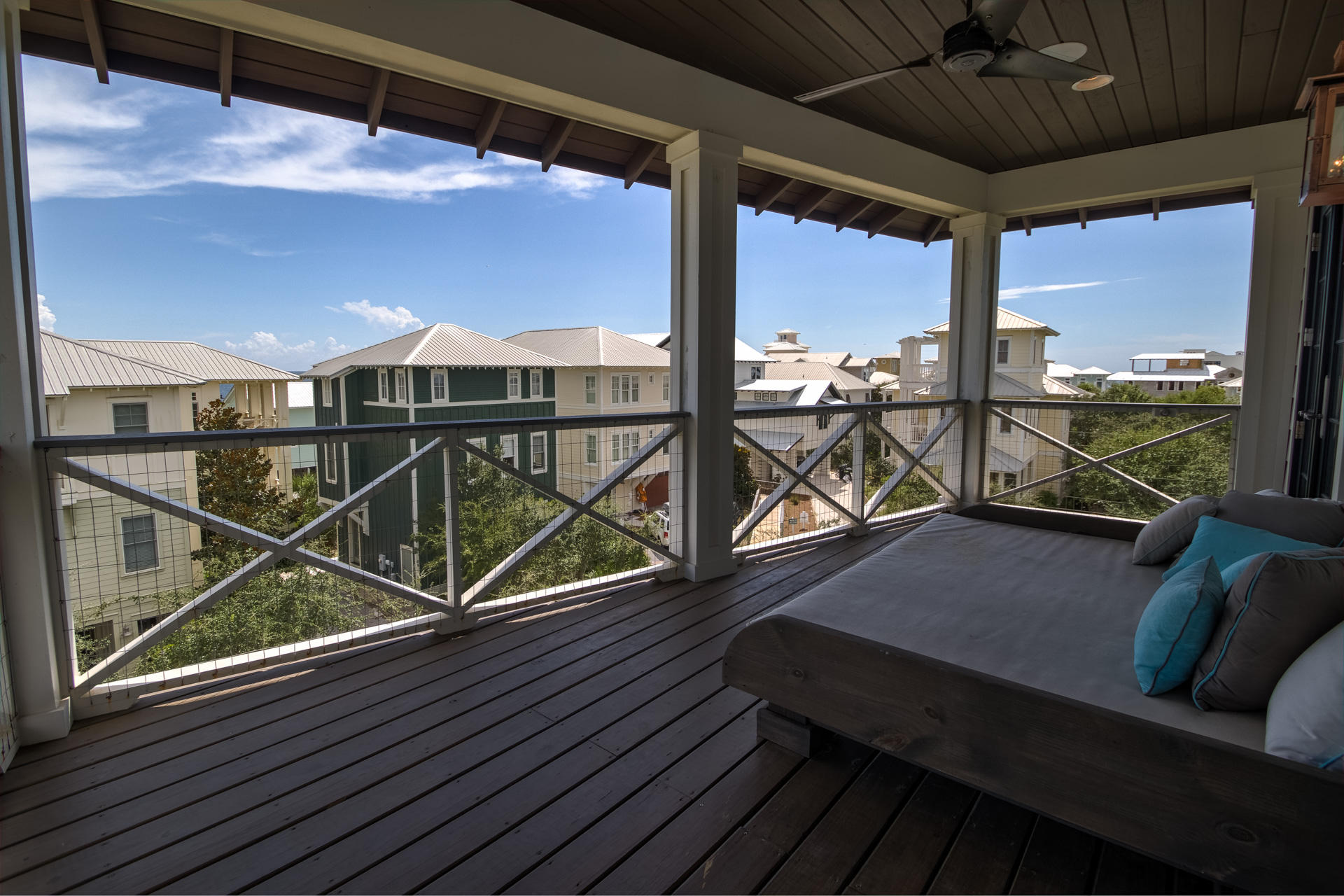 79 Chelsea Loop Road Santa Rosa Beach, FL 32459 - Photo 14 of 38 a view of a balcony with furniture