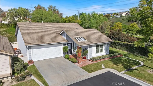 a view of a house with a patio