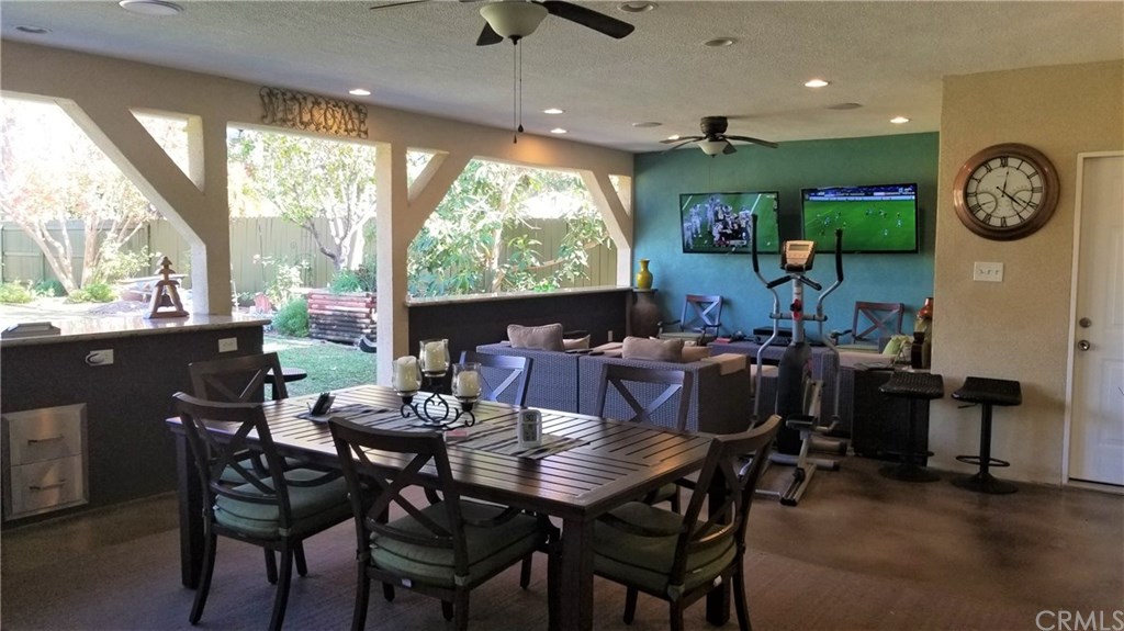 4731 Whipple Road Riverside, CA 92506 - Photo 34 of 66 LOGGIA - FROM ENTRY. THIS LOGGIA is an OUTDOOR LIVING AREA of appx. 800 SQFT. When combined w/the IN-house Living Area of 1,377 SQFT yields a total LIVING AREA of 2,177 SQFT. All Construction for this Outdoor Living Area was PERMITTED by The City of Riverside!