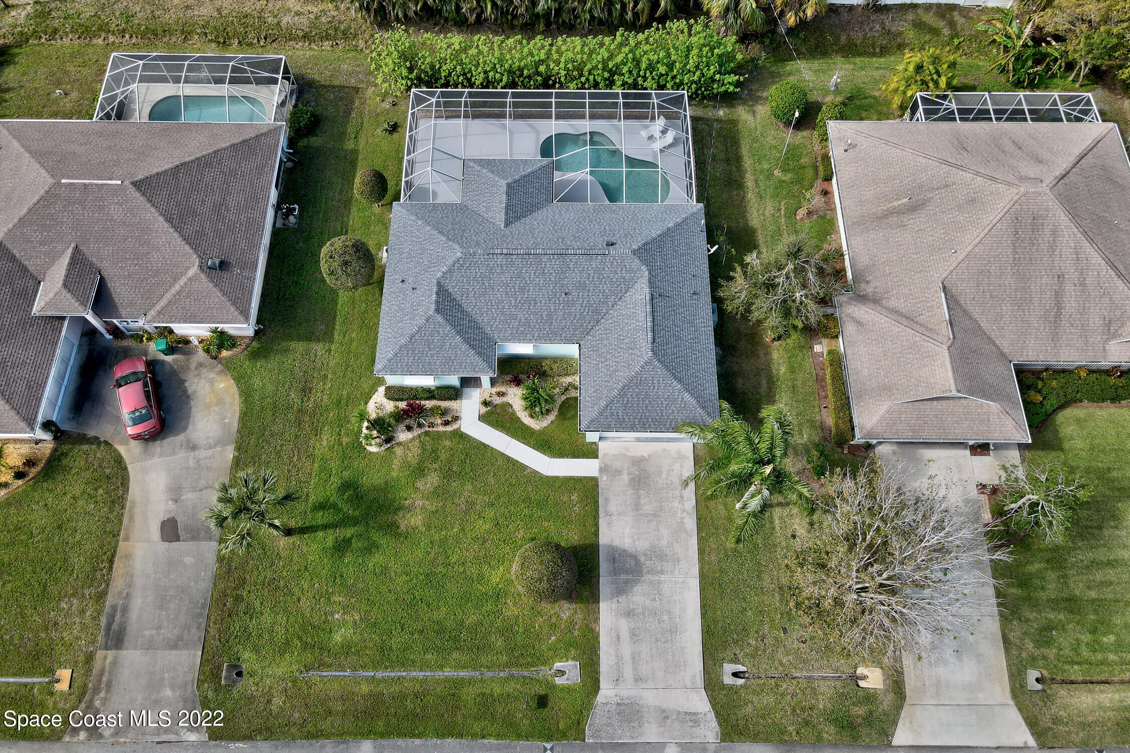 382 Benchor Street Sebastian, FL 32958 - Photo 27 of 34 an aerial view of a house