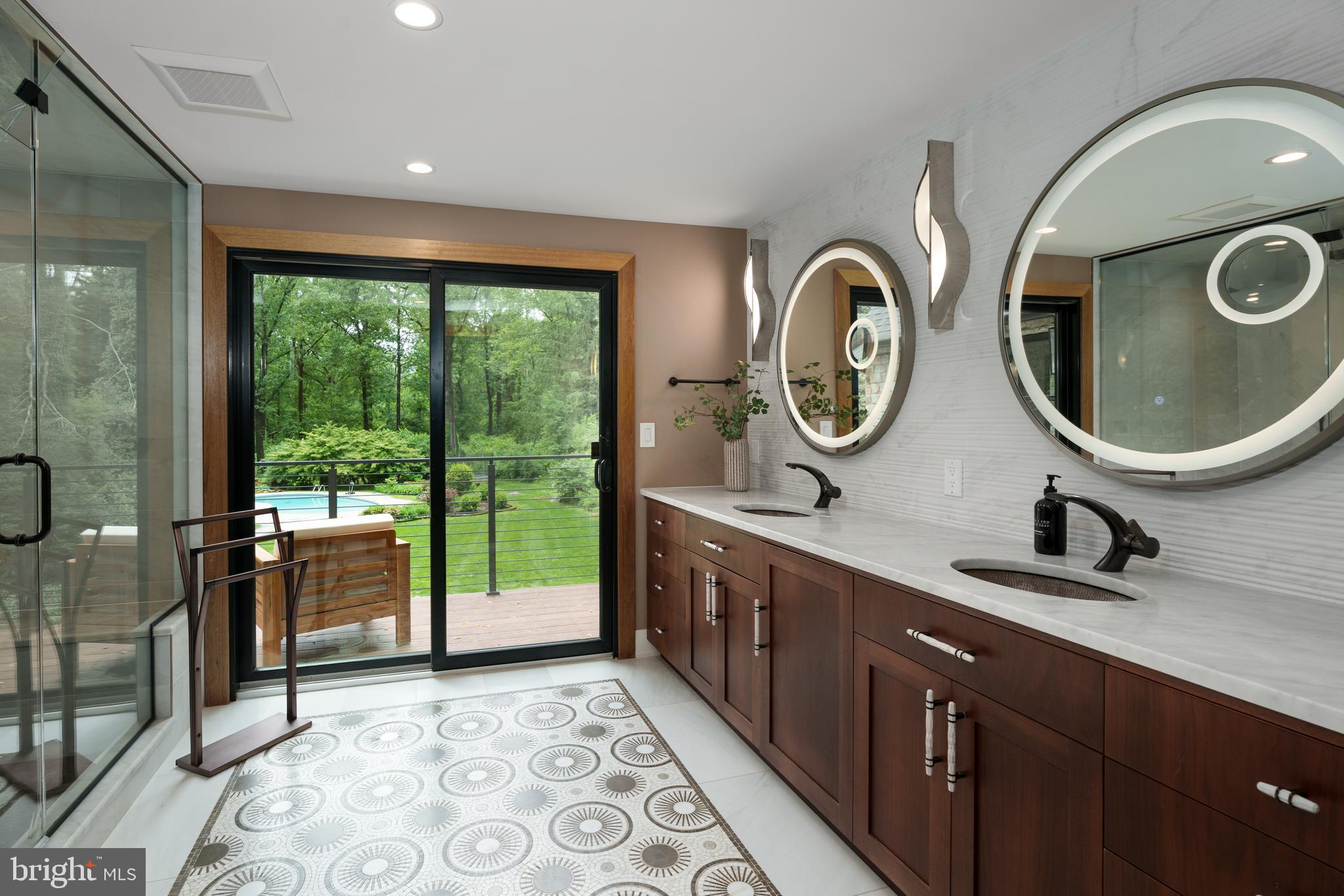 374 Cherry Hill Road Princeton, NJ 08540 - Photo 21 of 42 a bathroom with a sink and a mirror